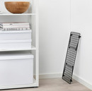 GREJIG Shoe rack, grey, 58x27x17 cm