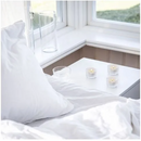TRADCYPRESS scented tealight, white, 3.5 hr, 30 pack, Fresh linen