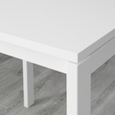 MELLTORP Table top, white, 125x75 cm/MELLTORP Underframe, white, 125x75 cm