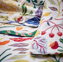 STRANDLUMMER Duvet cover and 2 pillowcases, multicolour/floral pattern, 200x200/50x60 cm