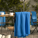 DAGGKÅPOR Throw, bright blue, 130x170 cm
