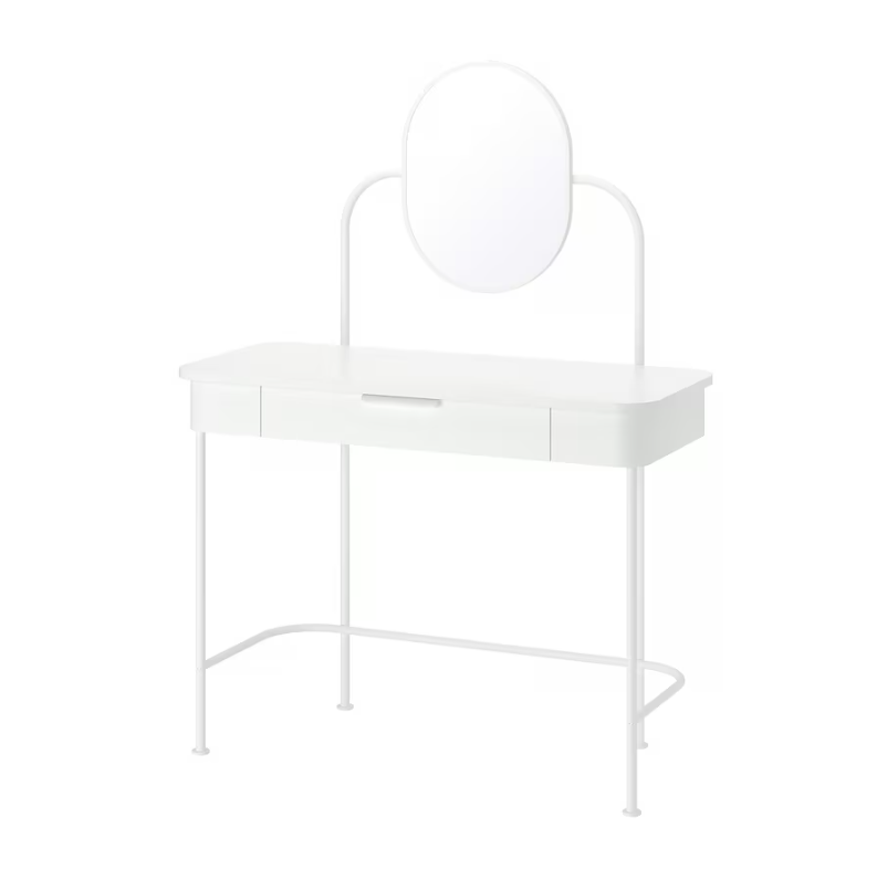 GRÅFJÄLLET Dressing table, white, 100x42 cm