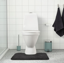 BACKMÅRA toilet mat🚽, black, 55x60 cm
