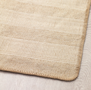 KLEJS rug, flatwoven, 50x80 cm, beige/white