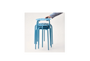 MARIUS stool , blue, 45 cm