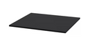 SANDSBERG Table top, black, 67x67 cm/SANDSBERG Underframe for table top, black, 67x67x73 cm