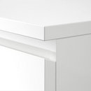 MALM Chest of 2 drawers, high-gloss white, 40x55 cm