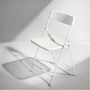 TORPARÖ foldable chair , white, without cushion