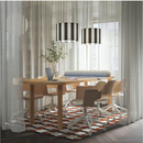 RINGSTA Lamp shade, black/white, 42 cm