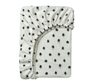 GRÖNFINK fitted sheet for cot, white, 60x120 cm