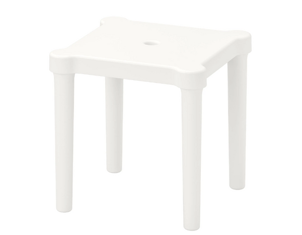 UTTER children's stool, white