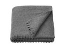 TJÄRBLOMSTER bedspread/blanket, grey, 150x210 cm