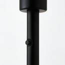 SKAFTET Floor lamp base, black
