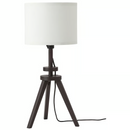 LAUTERS Table lamp, brown ash/white