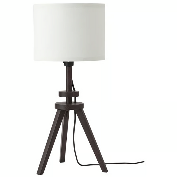 LAUTERS Table lamp, brown ash/white