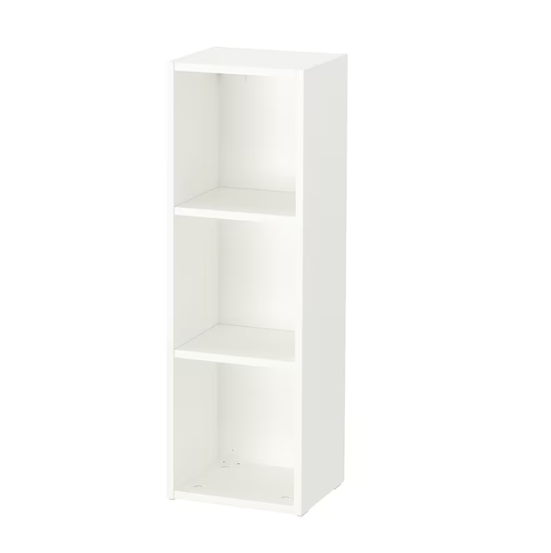 SMAGORA Shelf unit, white, 29x88 cm