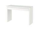 MALM Dressing table, white, 120x41 cm