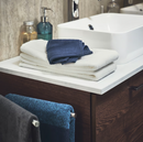 FREDRIKSJÖN Hand towel, dark grey, 50x100 cm