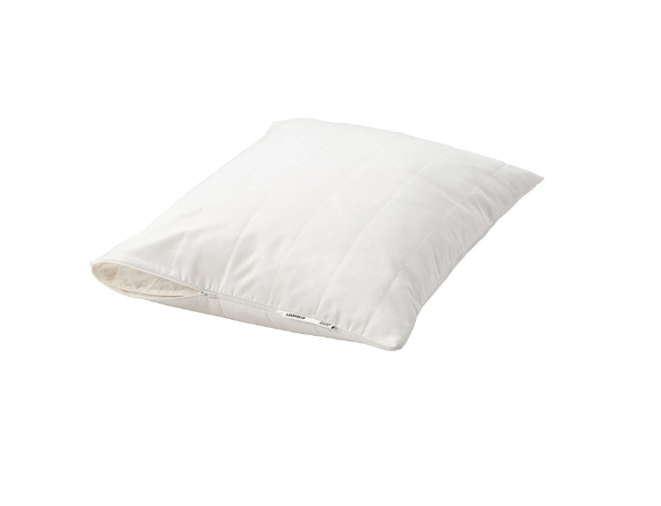 LUDDROS pillow protector, white, 50x60 cm