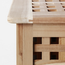 HOL Side table, acacia, 50x50 cm