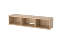 BESTÅ tv bench frame, white stained oak effect, 180x40x38 cm