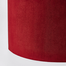 MOLNSKIKT lamp shade , dark red velvet, 33 cm