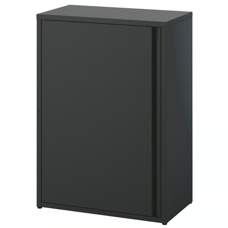 SUNDSÖ Cabinet, anthracite outdoor/indoor, 60x35x86 cm