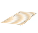 TÄLLÅSEN double bed, grey-green, 160x200 cm/LUROY/SKORVA