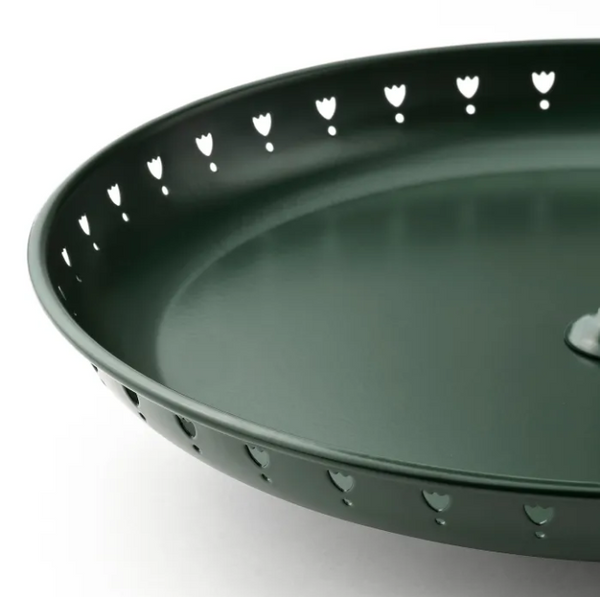 GARNERA dish, 2 plates, dark green