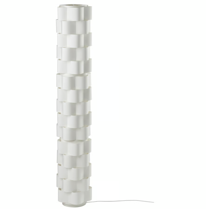 LAGTRYCK IKEA floor lamp white 138 cm