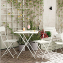 SUNDSÖ Table, off-white outdoor, 65x65 cm