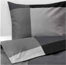BRUNKRISSLA single duvet cover sets , black, 150x200/50x60 cm