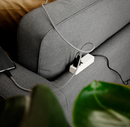PARUP 3-seat sofa, with chaise longue/Vissle grey