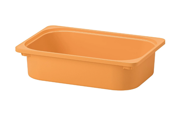 TROFAST storage box, light orange, 42x30x10 cm