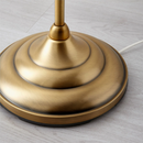 ÅRSTID floor lamp, brass-white