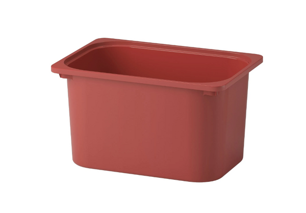 TROFAST storage box, red, 42x30x23 cm