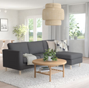 PARUP 3-seat sofa, with chaise longue/Vissle grey