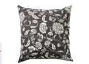 IDALINNEA lace pillow cover, anthracite, 50x50 cm