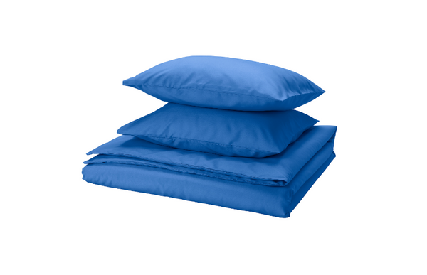 PILTANDVINGE Duvet cover and 2 pillowcases, blue, 200x200/50x60 cm