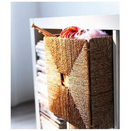 KNIPSA basket , seagrass, 32x33x32 cm