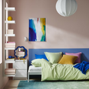 PILTANDVINGE Duvet cover and pillowcase, light green, 150x200/50x60 cm