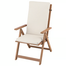 DUVHOLMEN Inner cushion for seat/back cushion, outdoor grey, 71x45/42x45 cm