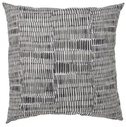 JORDKASTANJ Cushion, grey, 40x40 cm