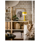 EKENABBEN Open shelving unit, aspen/white, 70x34x86 cm