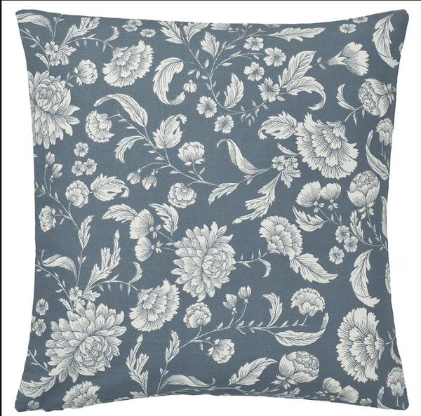 IDALINNEA Cushion cover, dark grey-blue, 50x50 cm