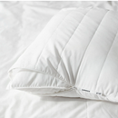 LUDDROS pillow protector, white, 50x60 cm