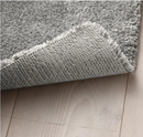 STOENSE large rug, medium grey, 170x240 cm, low pile