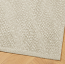 FULLMAKT Rug flatwoven, in/outdoor, beige/mélange, 80x200 cm