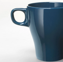 FÄRGRIK mug, navy blue, 25 cl