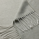 HOLMVI throw, light grey-green, 120x160 cm